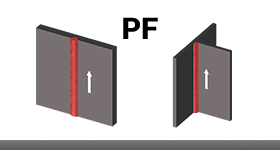 Welding automation by means of welding carriages 46